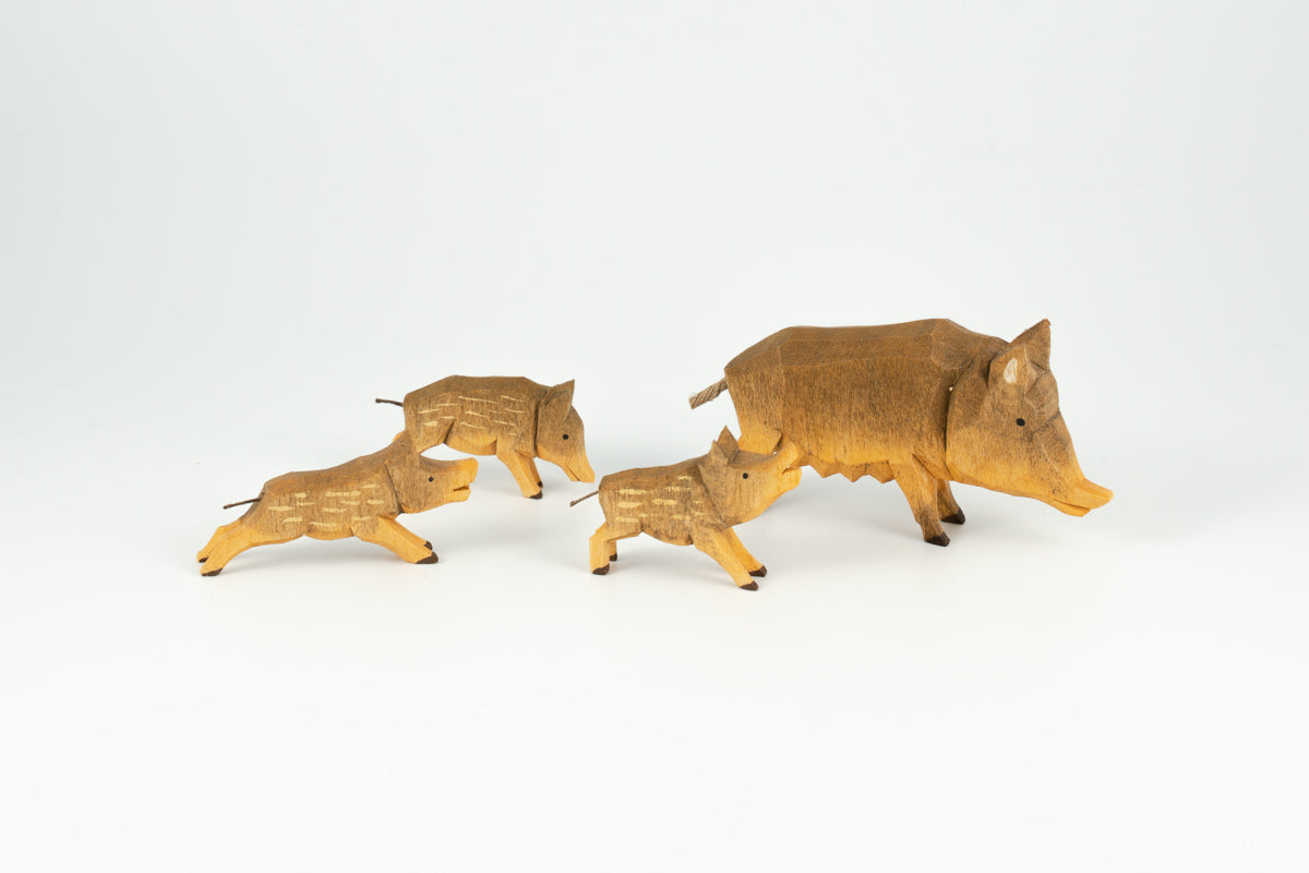 Wildschweingruppe